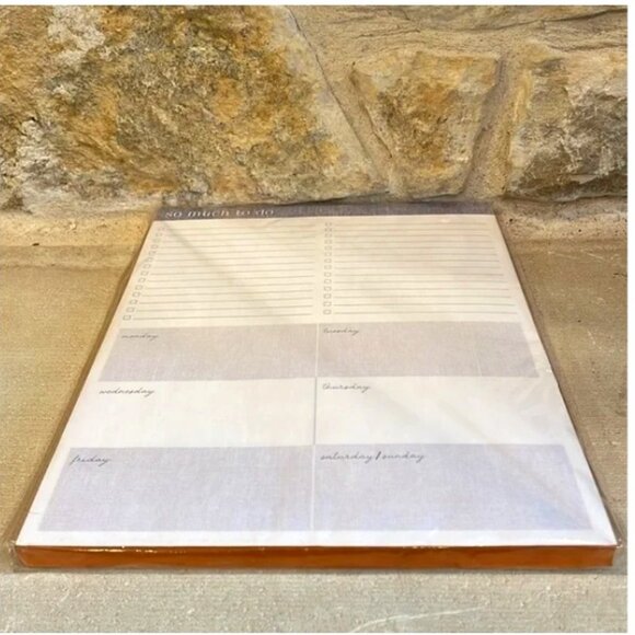 Weekly To Do Blotter Planner Pages by IG Design Group So Much To Do 120 sheets - Picture 2 of 3